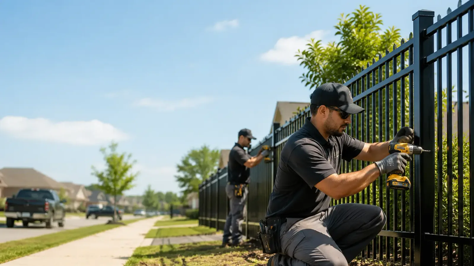 Metal Fence Installation in Winfall, NC